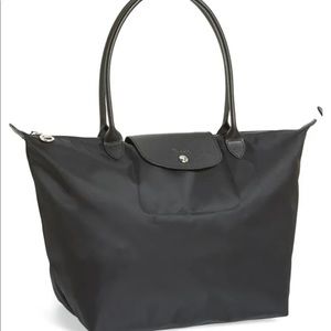 Longchamp Le Pliage Neo Large Black Nylon Tote